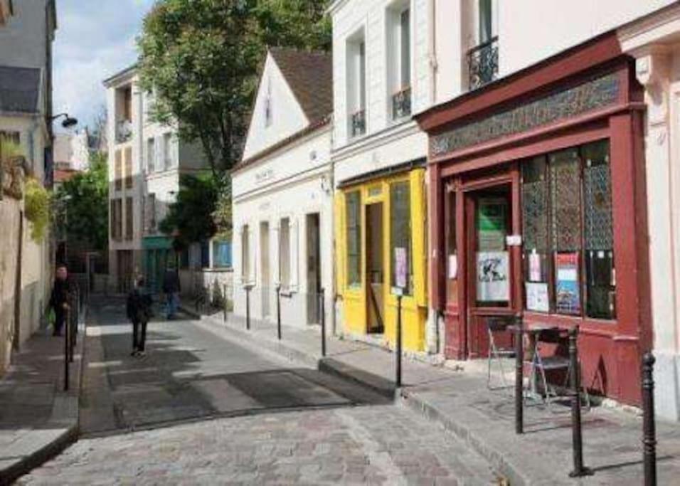 Studio Lumineux, Refait A Neuf, Metro Jourdain Paříž Exteriér fotografie